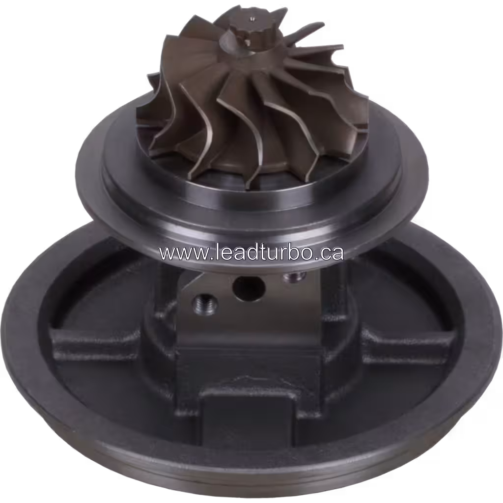 Core Turbosprężarki 4N9554 (Model J96) - Zamiennik Aftermarket bottom 45 degree view