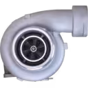 Turbosprężarka 706347-0006 GT5008B do CAT 3408 i 322D thumbnail 4