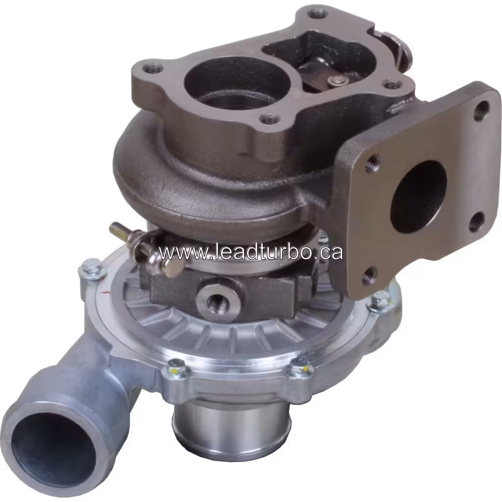 Turbosprężarka 8982043270 RHF4 zamiennik do Isuzu, Chevrolet, Holden bottom 45 degree view
