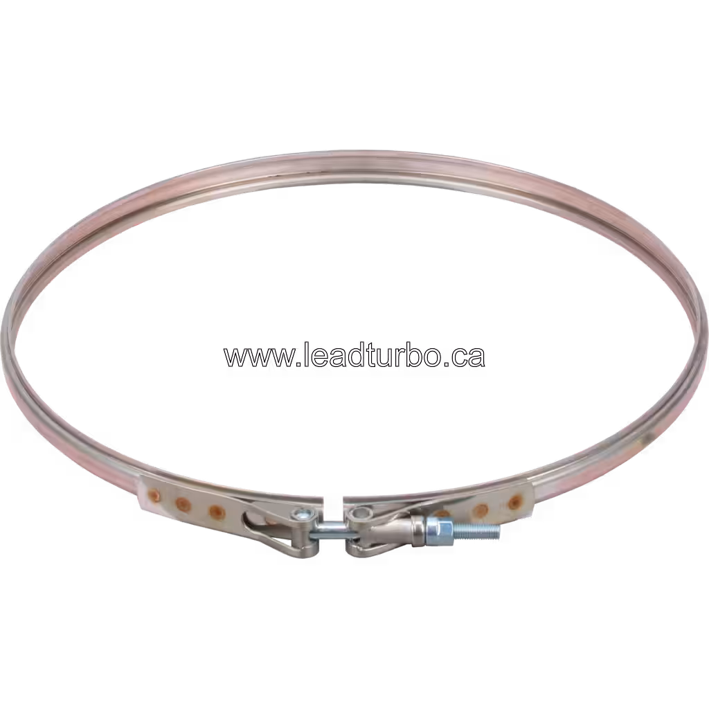 V-band 3532617 pour Cummins QST30, vue de dessus à 45 degrés