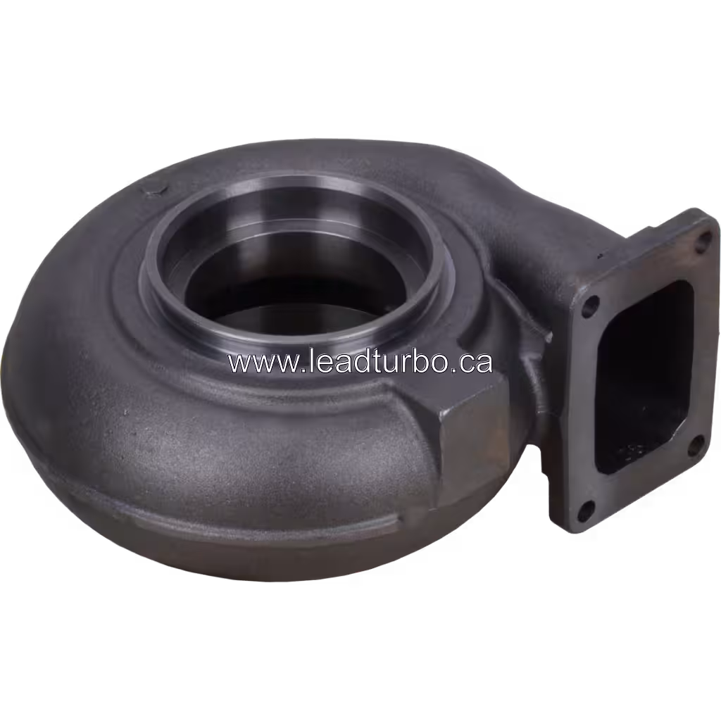 3527372 TH Turbine Housing HC5A Cummins KT38 Turbocharger 45 degree view