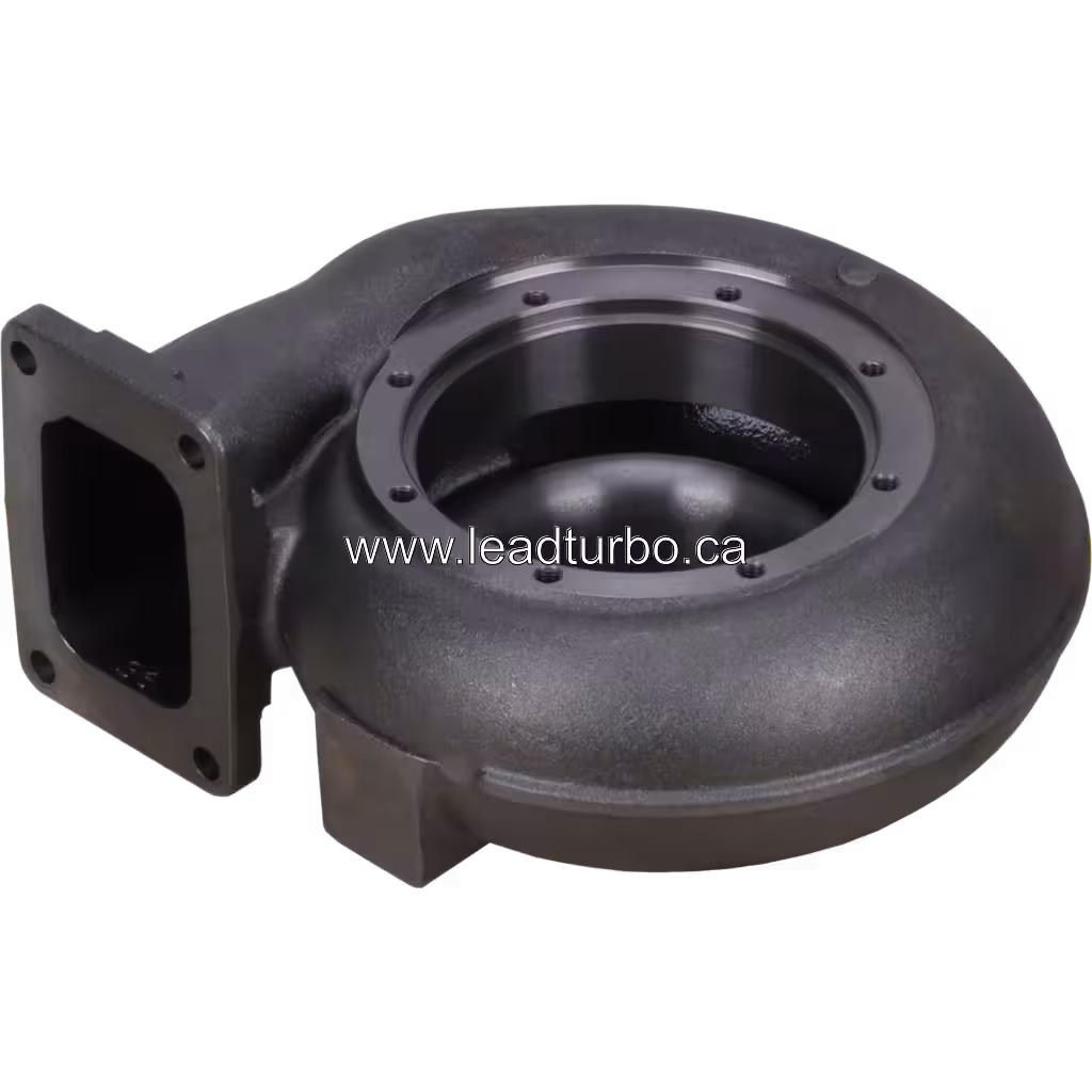 Obudowa Turbiny HC5A 3527372 TH do Cummins KT38 bottom 45 degree view