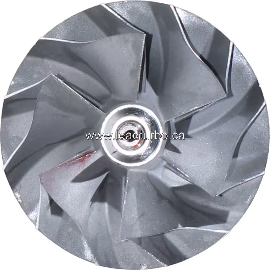Деталізація лопаток турбіни в Rotor Assy 313737 RA, металевий корпус