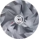 Деталізація лопаток турбіни в Rotor Assy 313737 RA, металевий корпус
