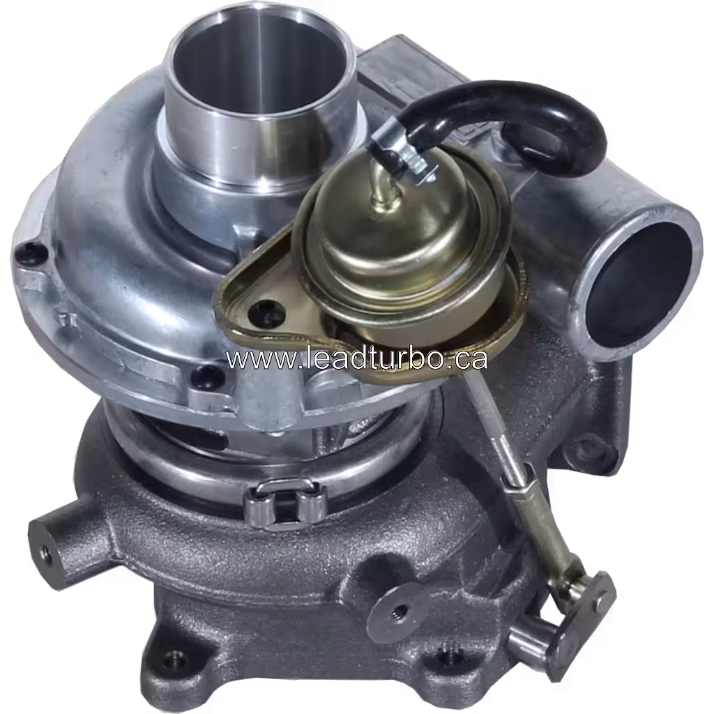 Turbosprężarka 0K551-13700C zamiennik do KIA Carnival 2.9 CRDI 45 degree view