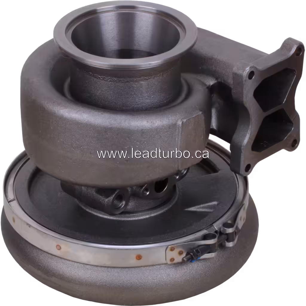 Turbosprężarka 4956104 HX83 – zamiennik do Cummins QSK19 700HP bottom 45 degree view