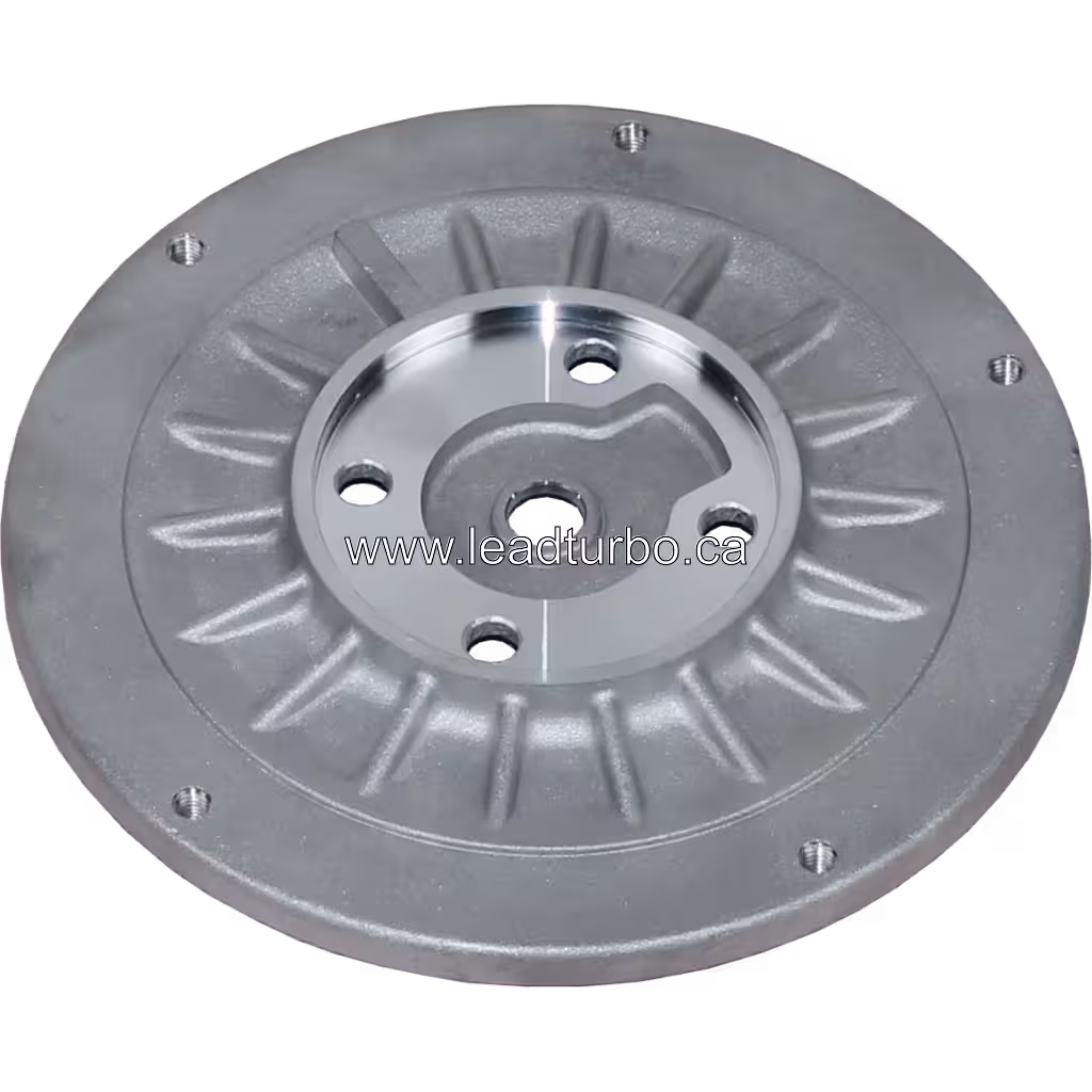 Vue de la plaque arrière turbo J96 pour remplacement