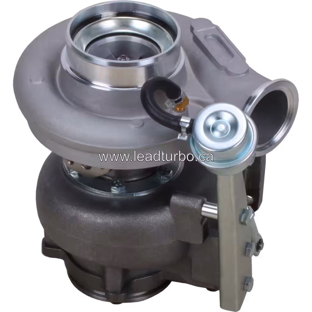 Vista lateral del turbocompresor Cummins C300