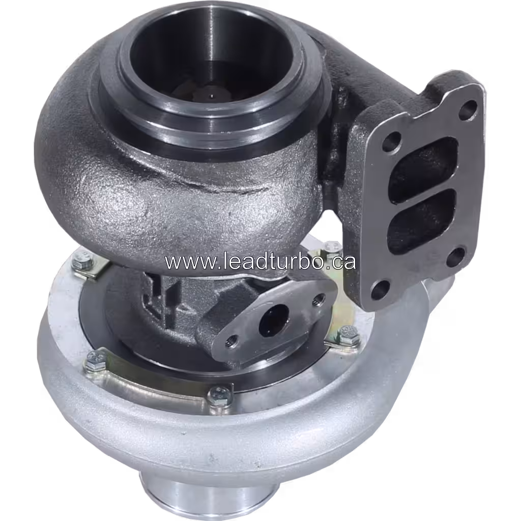 Turbosprężarka 1151179 S2ESL119 zamiennik do CAT 325B bottom 45 degree view