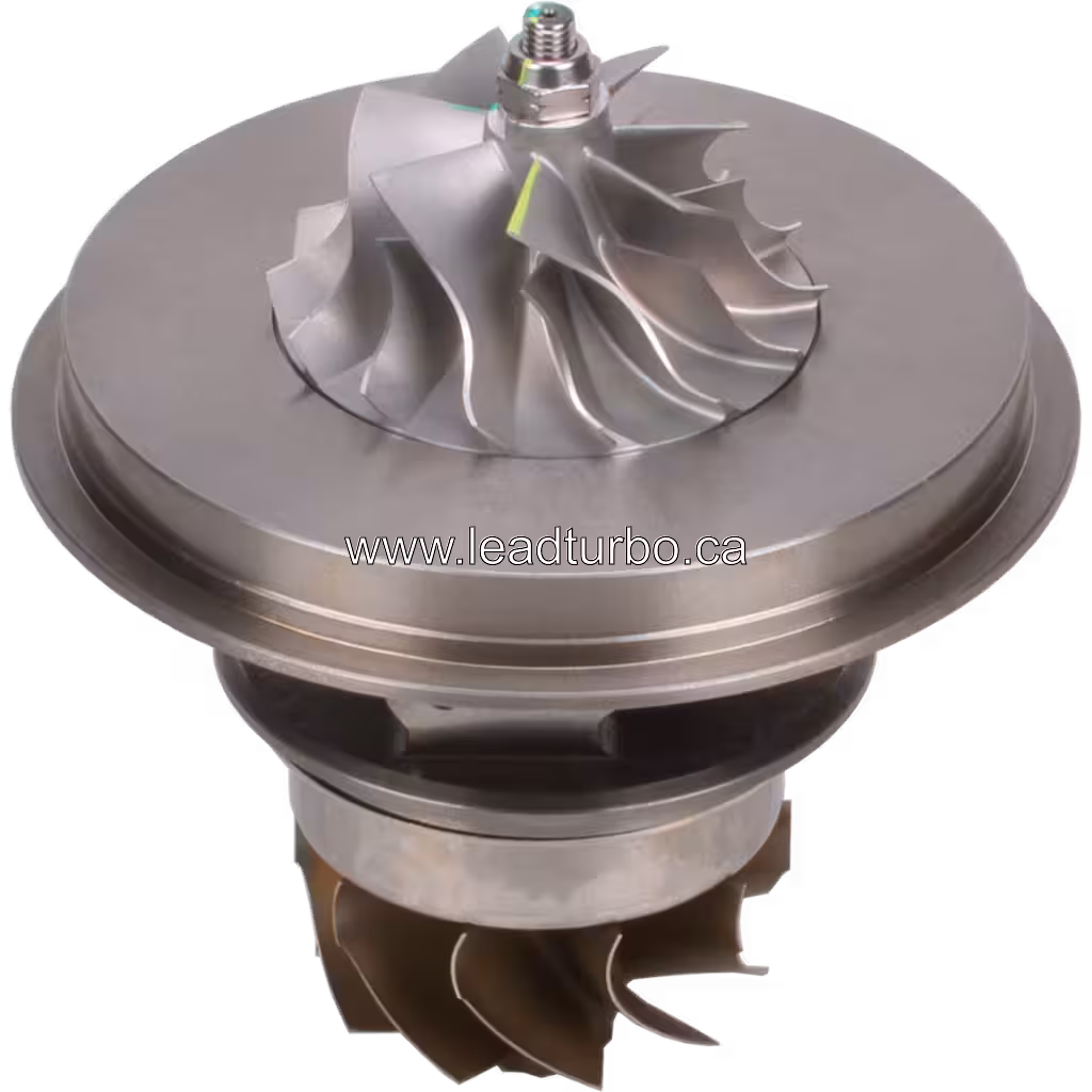 Core FOR 171702 S400S061: вид зверху під кутом 45 градусів на корпус компресора та референс OEM 171703