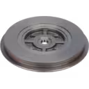 Vista replacement a 45 graus da placa traseira FOR 3594117 BP mostrando aro e cubo central