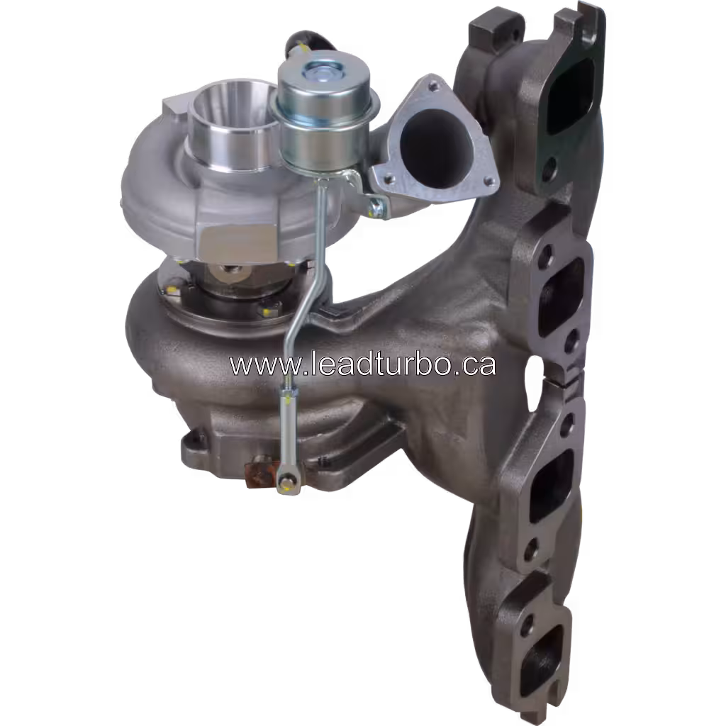 Turbocompresseur 704136-5003 GT2256MS pour Isuzu NPR 4HG1-T 45 degree view