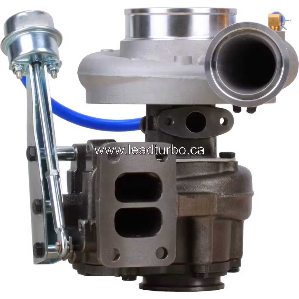 Turbosprężarka 4025327 HX35W widok z przodu do Cummins 6B