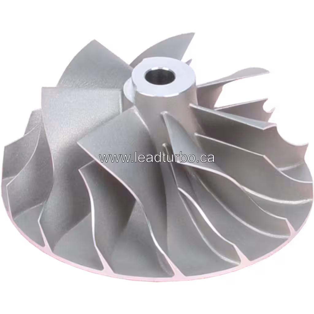 169413 Compressor Wheel for CAT 3516 S4DC028 Turbocharger 45 degree view