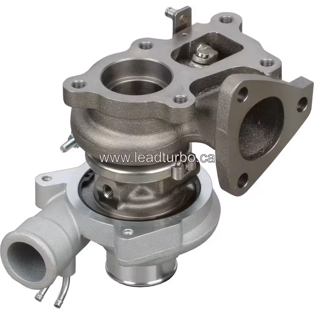 Турбокомпресор 49177-02500 TD04 для Mitsubishi 4D56 (заміна) bottom 45 degree view