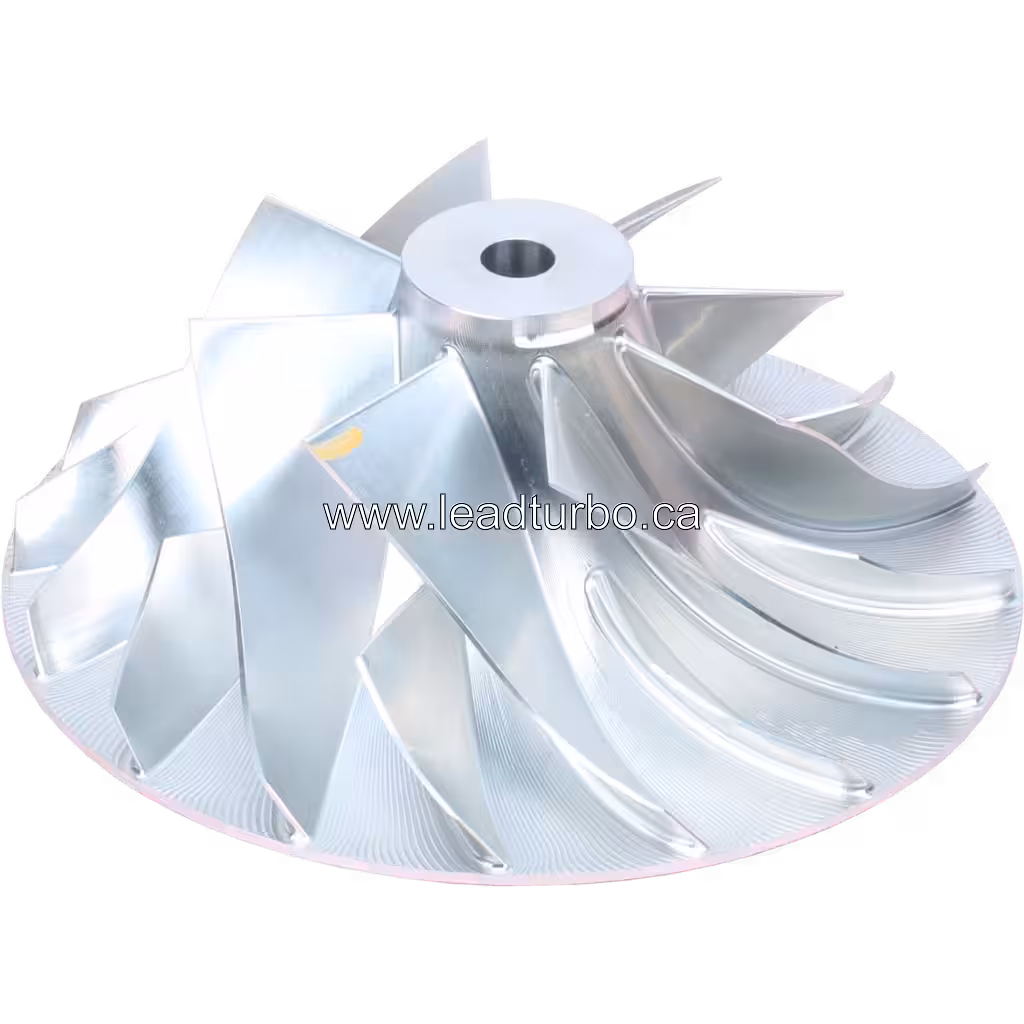 Compressor wheel 2835438A HX83 para CUMMINS QSK19 805HP - Vista replacement 45 graus