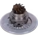 Core de turbocompressor com alojamento de rolamentos central e portas roscadas