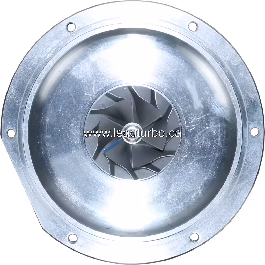 Core турбокомпресора RHE62 VB720016 для ISUZU 6HE1TC(VIAX) top view