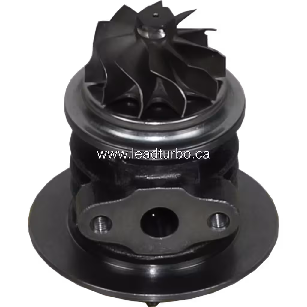 Core турбокомпресора TB25 2674A150 для Perkins P135TI bottom 45 degree view