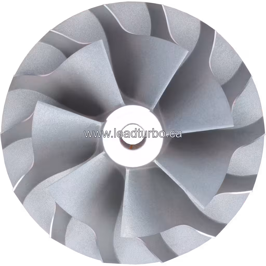 Koło sprężarki turbosprężarki do CAT 3516 (Zamiennik) top view