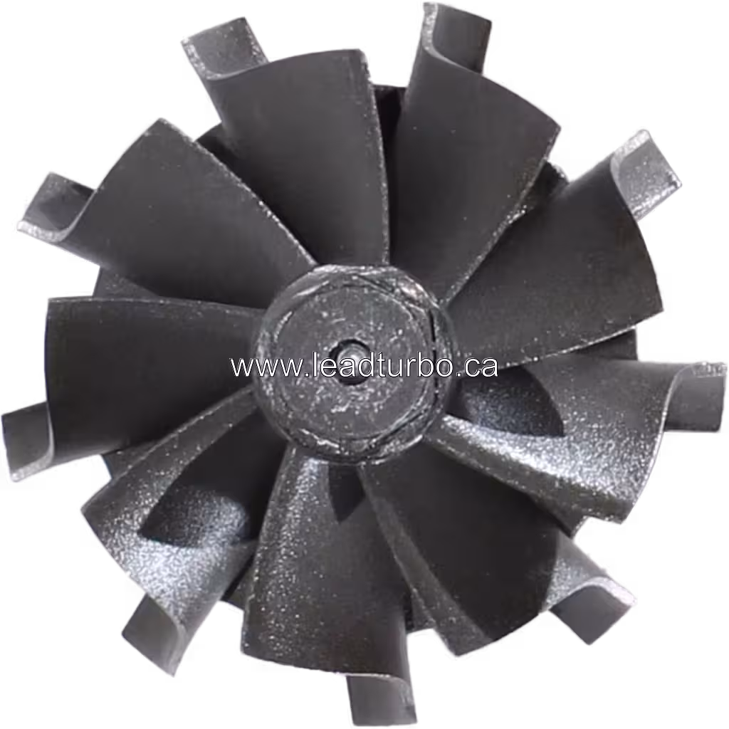 Roue de turbine 729099-0001 GT1752S pour Hyundai H1 D4CB 140HP top view