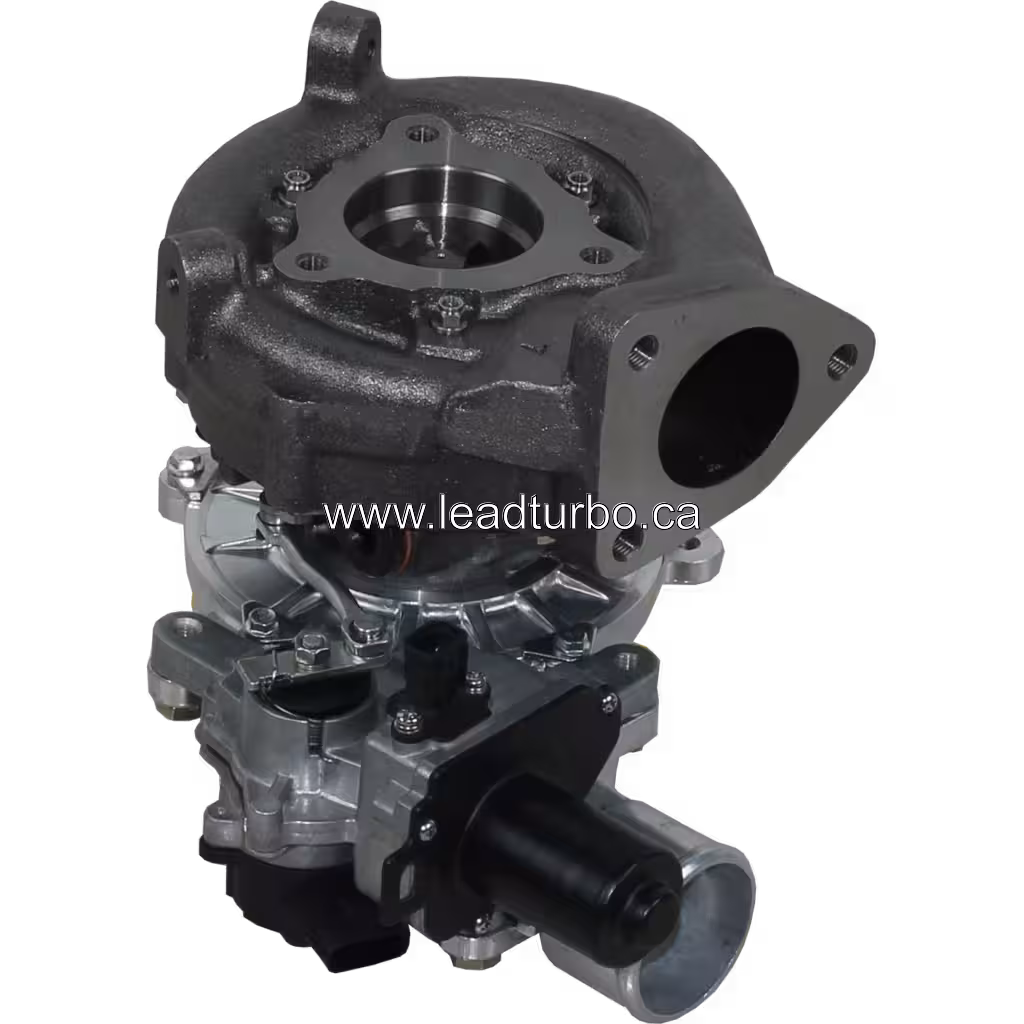 Turbo 17201-30010 vista frontal e lateral