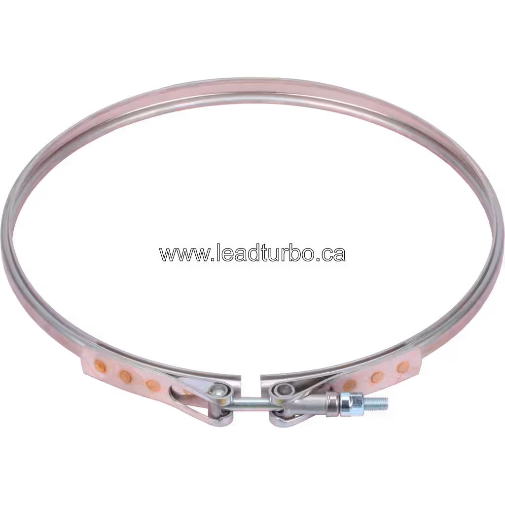 V-Band HX80 3594117 VC-CH para Cummins K38 Marine 45 degree view