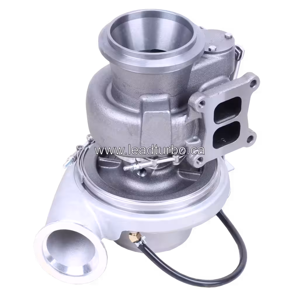 Турбокомпресор 3792809H HX55W для Cummins QSM11, M11, QSM2/QSM3 bottom 45 degree view