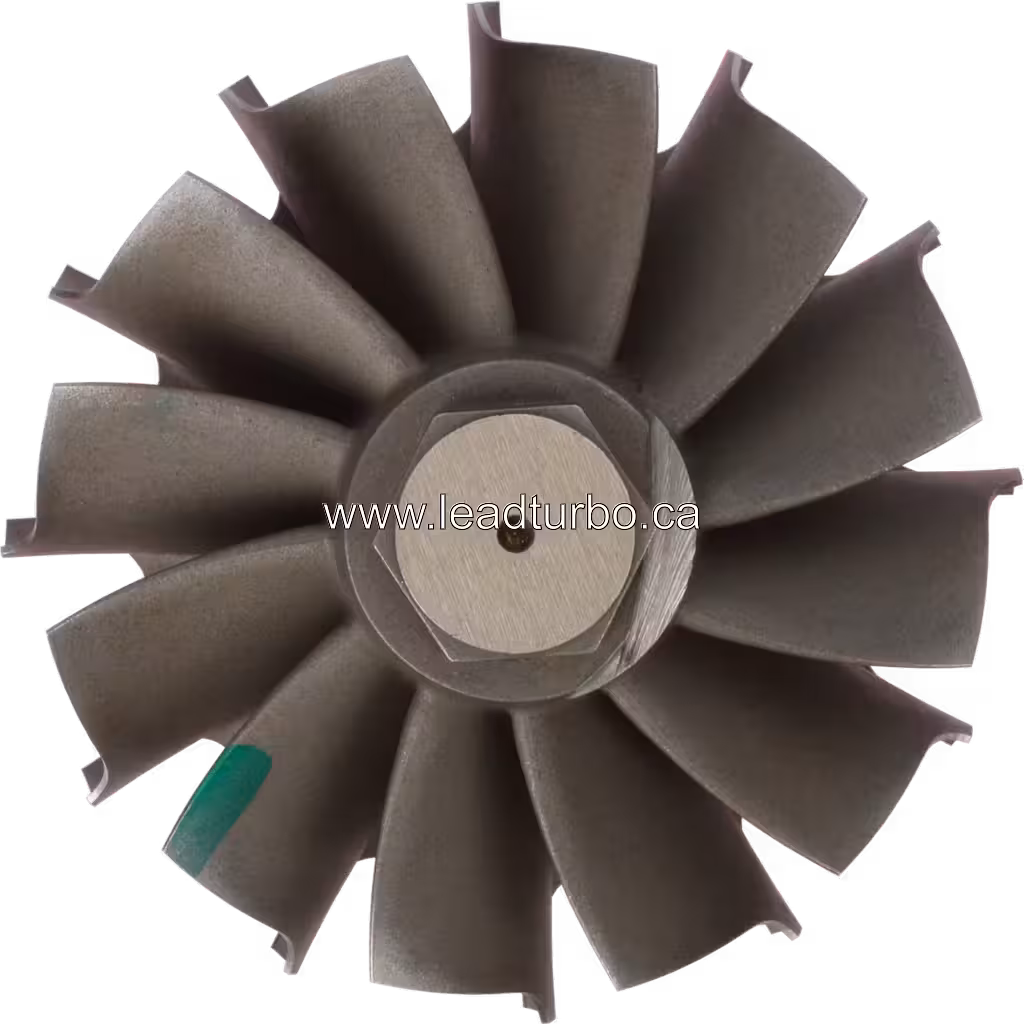 Турбіна 754193-0003 для турбокомпресора GTB4708BLN (CAT 3508B) top view
