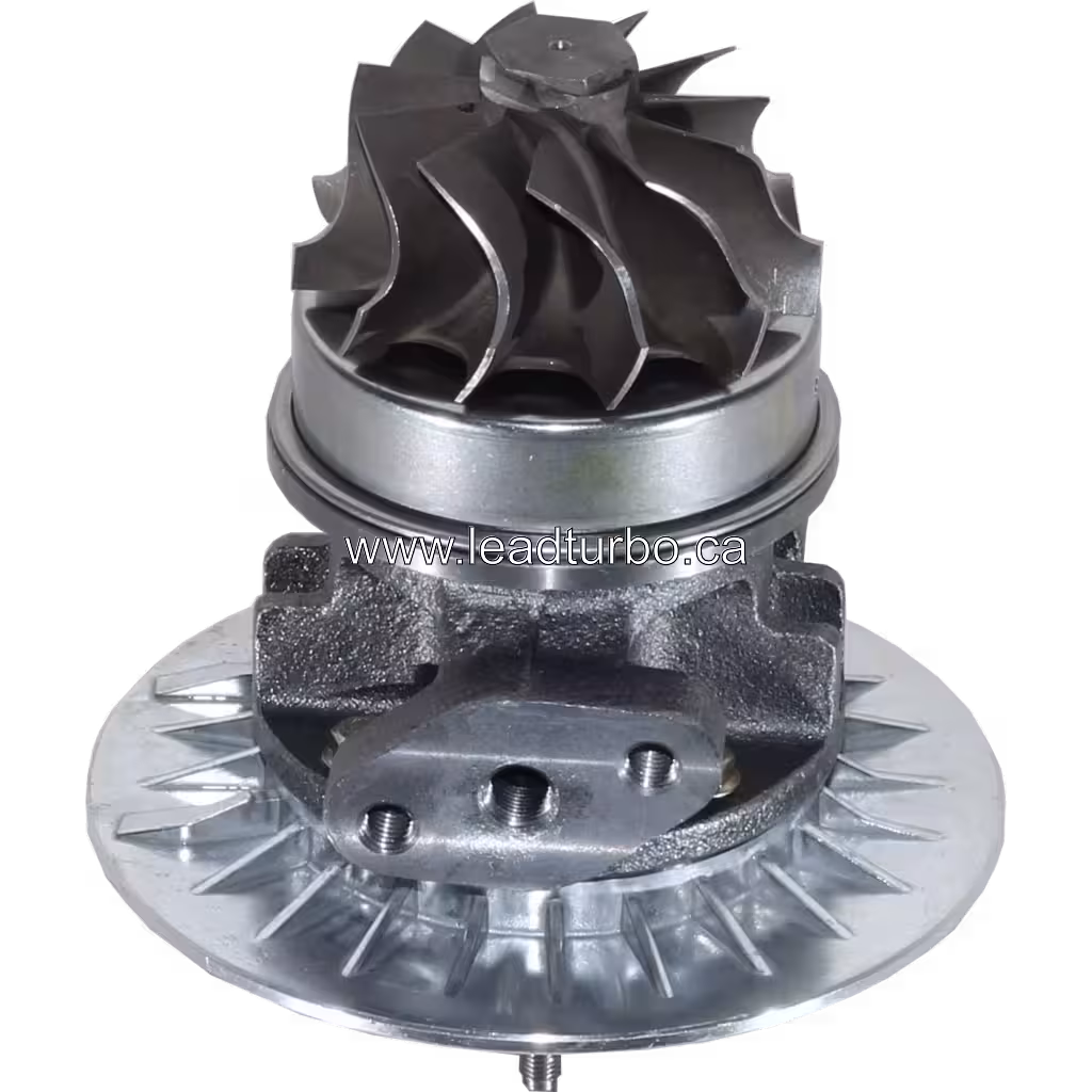 Core turbosprężarki TO4B27 408105-0127 do Mercedes-Benz OM352A bottom 45 degree view