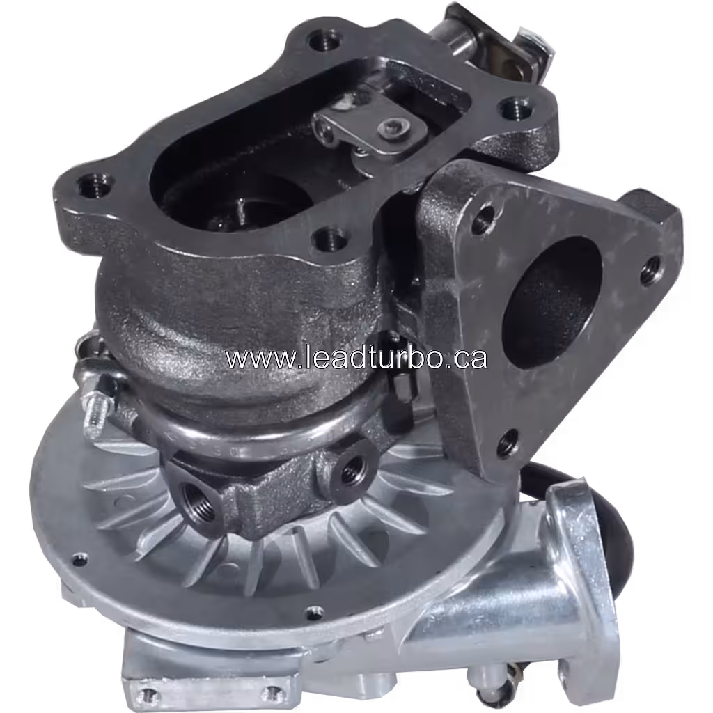 Turbosprężarka 14411-VM01A RHF4H zamiennik do Nissan YD25DDTi bottom 45 degree view