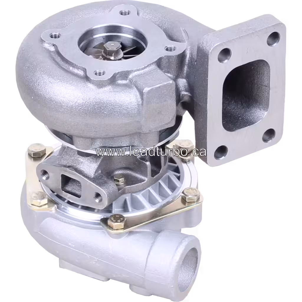 Турбокомпресор 2674A152 S2A для Perkins T3-152 (87HP) bottom 45 degree view