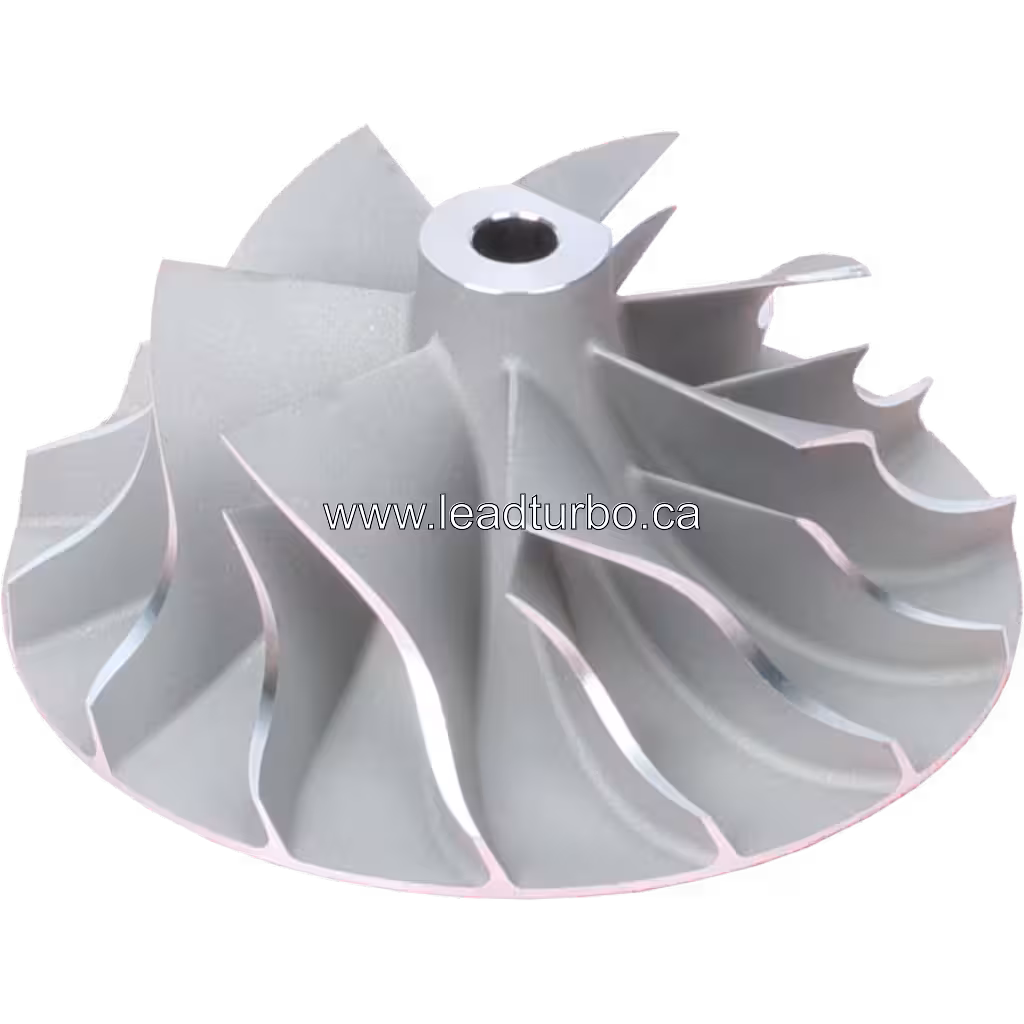 53319887137 CW Compressor Wheel Replacement for Mercedes-Benz Actros OM501LA-E3 45 degree view