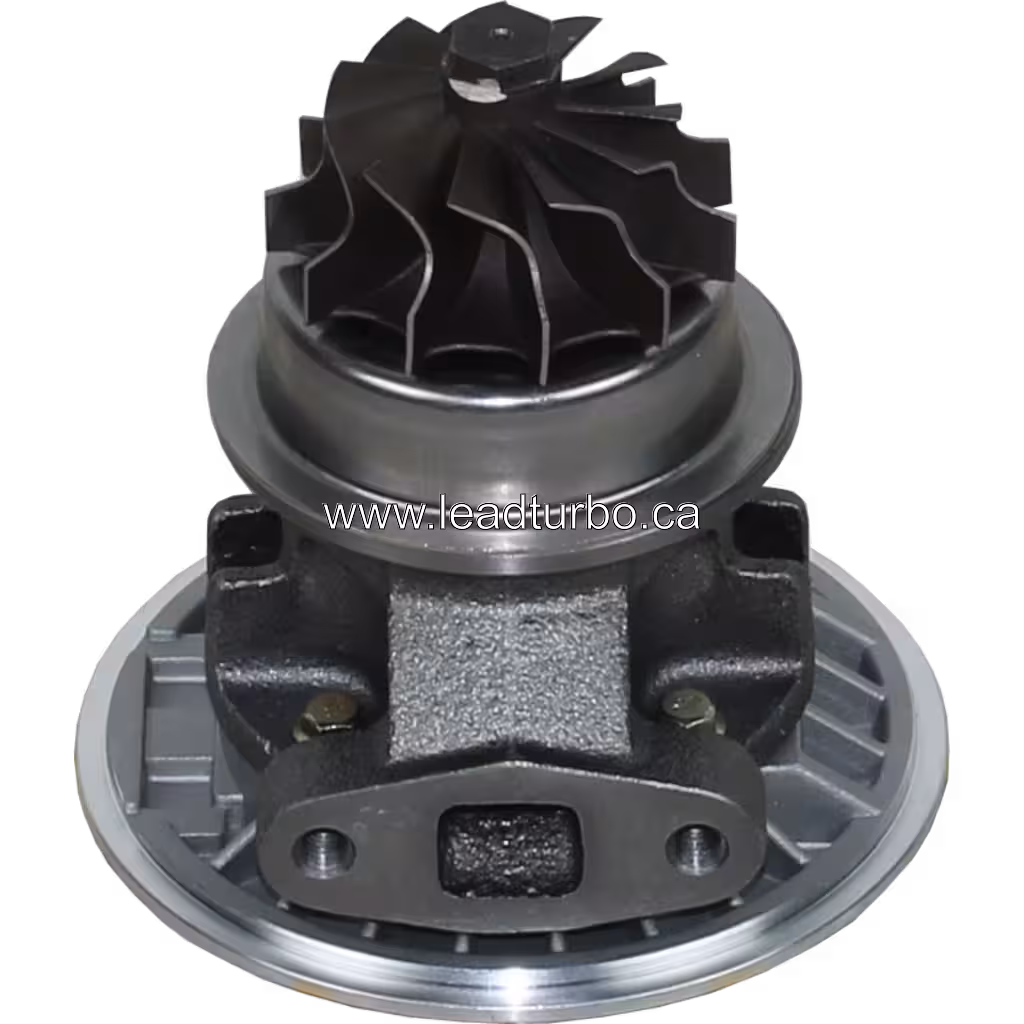 Core turbosprężarki TA3107 7C3446 do Perkins i Cummins bottom 45 degree view