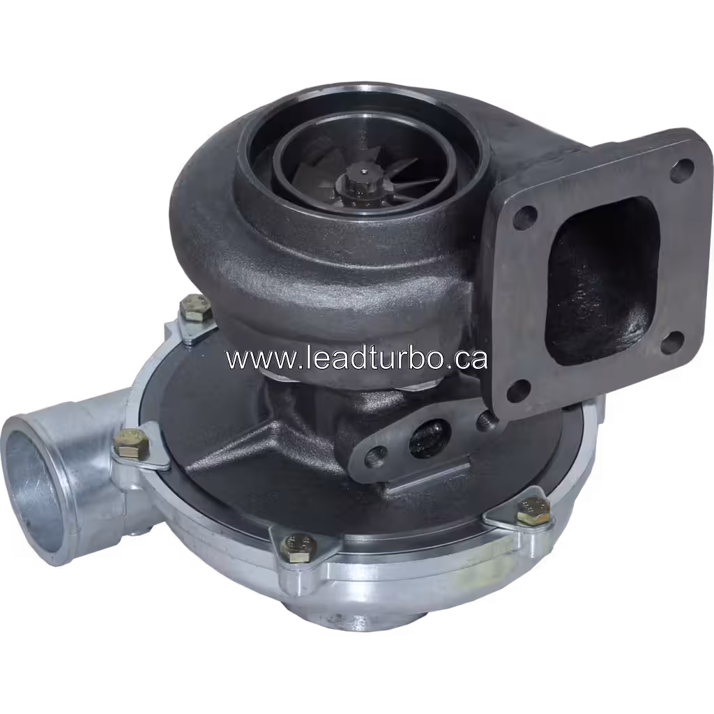 Turbo 24100-1860B RHC7A para Hitachi EX220-1 e Hino H06CT bottom 45 degree view
