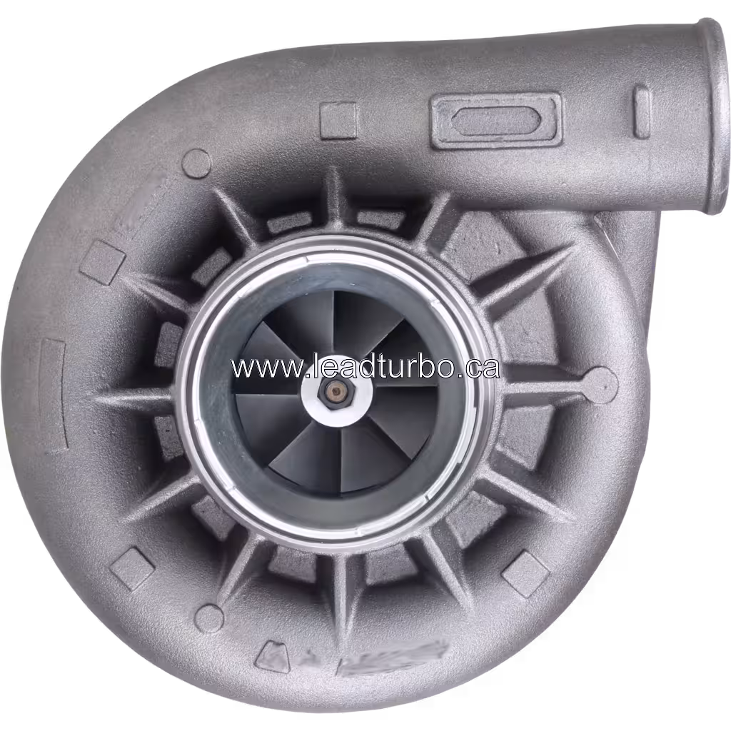 Frontansicht des grauen Turboladers 4956104 HX83 für Cummins QSK19
