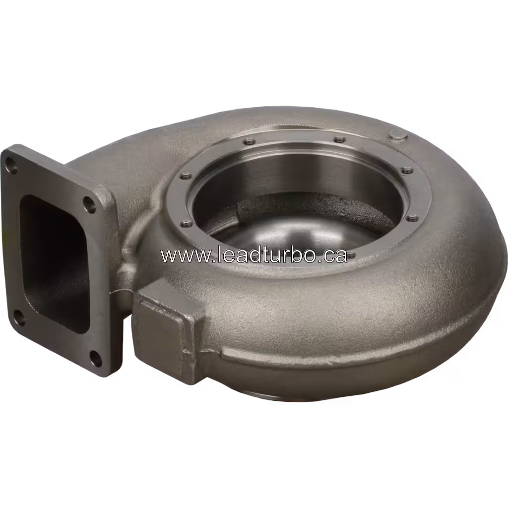 Carcasa de Turbina HX83 3539964-CAST-8 para Cummins QSK60 G7 bottom 45 degree view