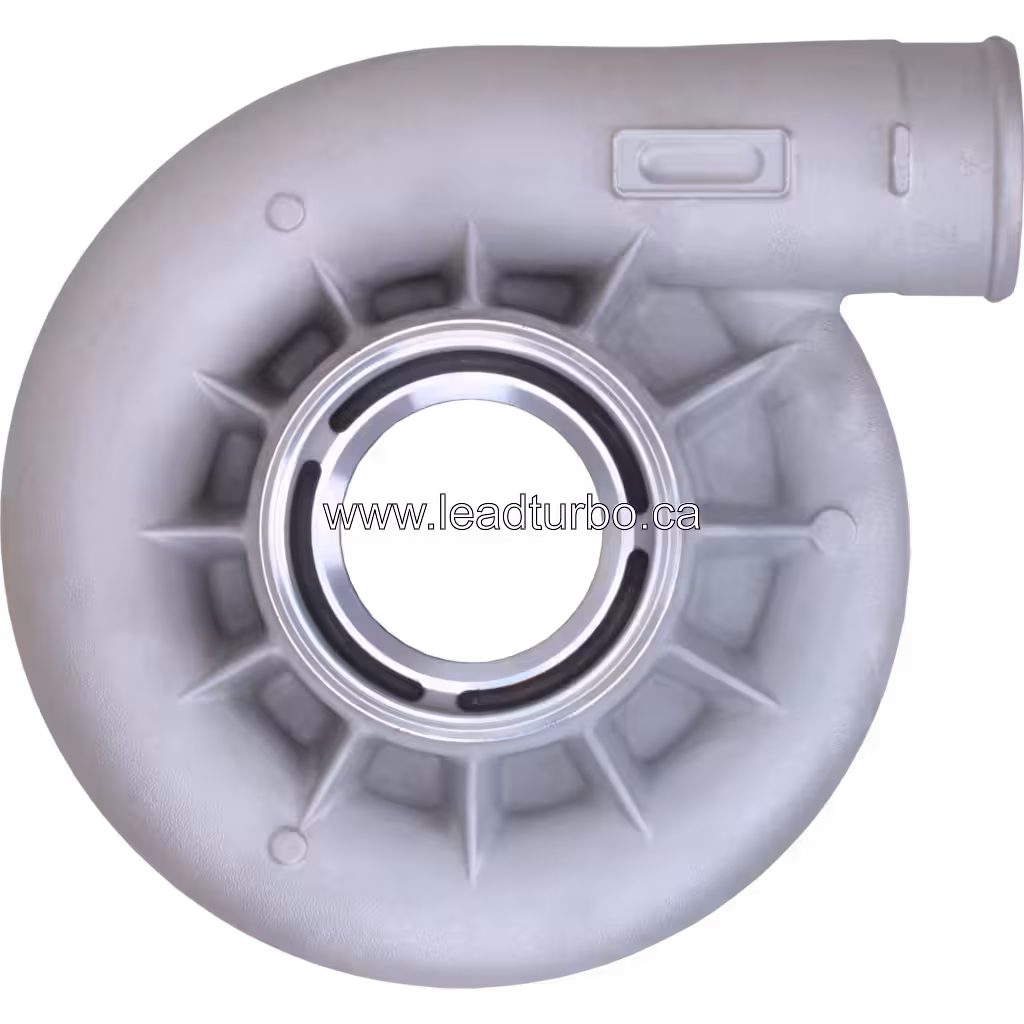 Vista frontal de Compressor Housing FOR 4038022 CH HX82 para CUMMINS