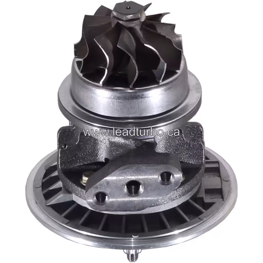 Core turbosprężarki 409172-0110 (TA3137) do KOMATSU PC150-6 bottom 45 degree view