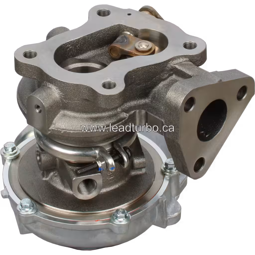 Turbo Reemplazo 1515A029 para Mitsubishi L200 4D5CDI bottom 45 degree view