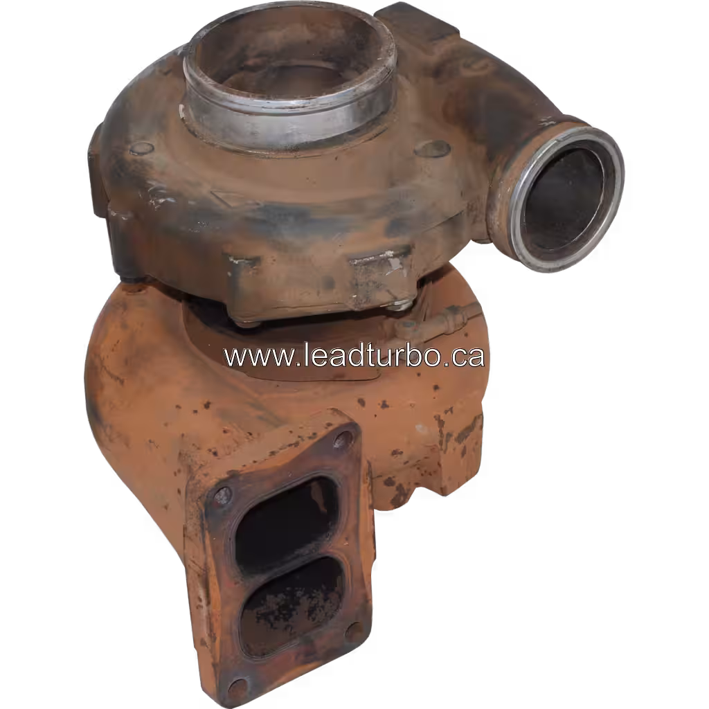 Vista lateral del turbocompresor Weichai aftermarket