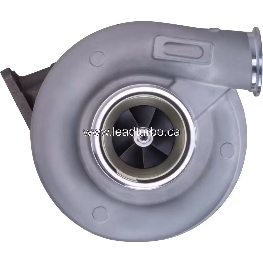 HX55 Turbolader 20857657 Frontansicht mit Kompressorrad
