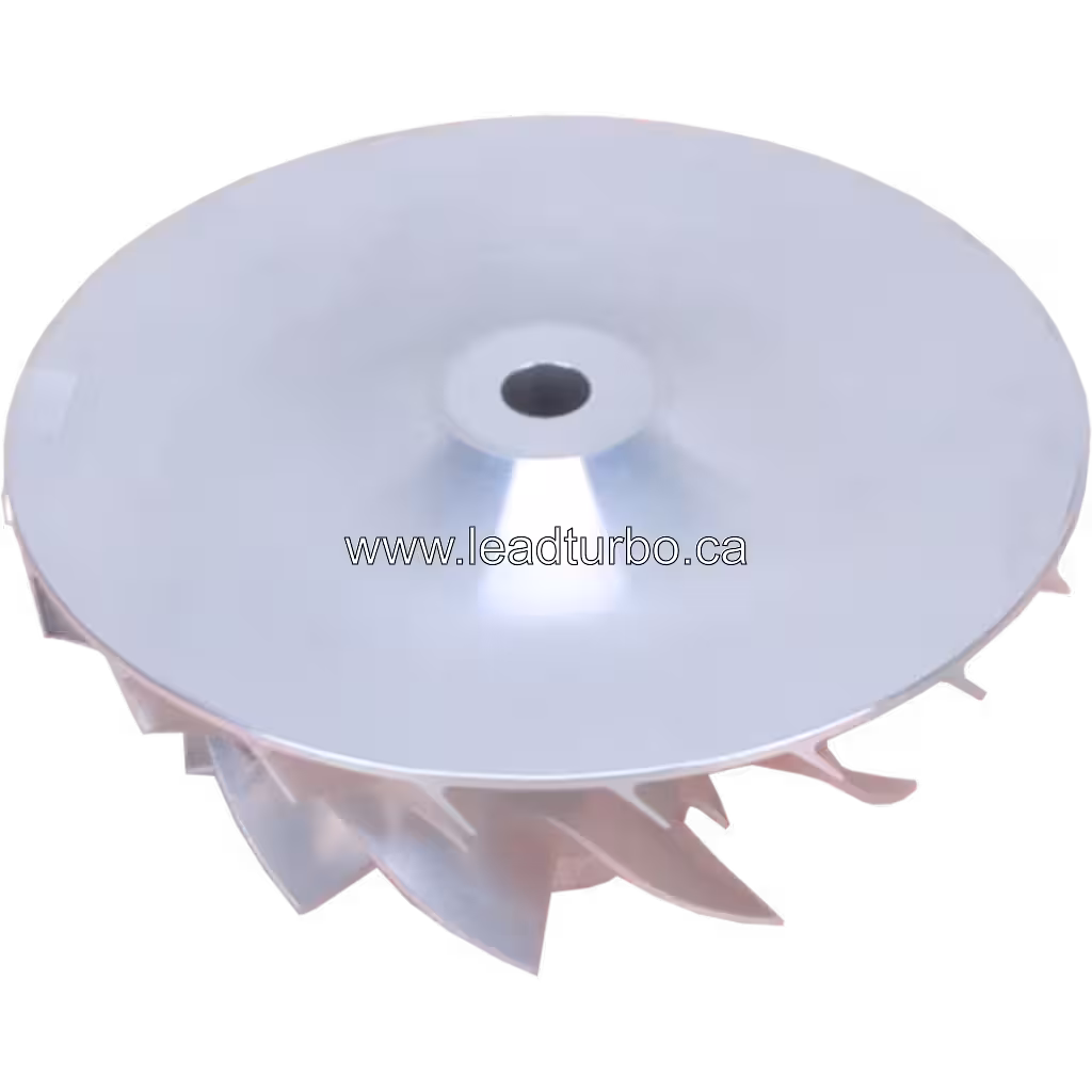 Колісця компресора 49132-05110 CW для TD09L-34QRC (Perkins 4006T/Cummins) bottom 45 degree view