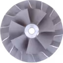 Detalhe da Roda Compressora para Turbo J96 reposição