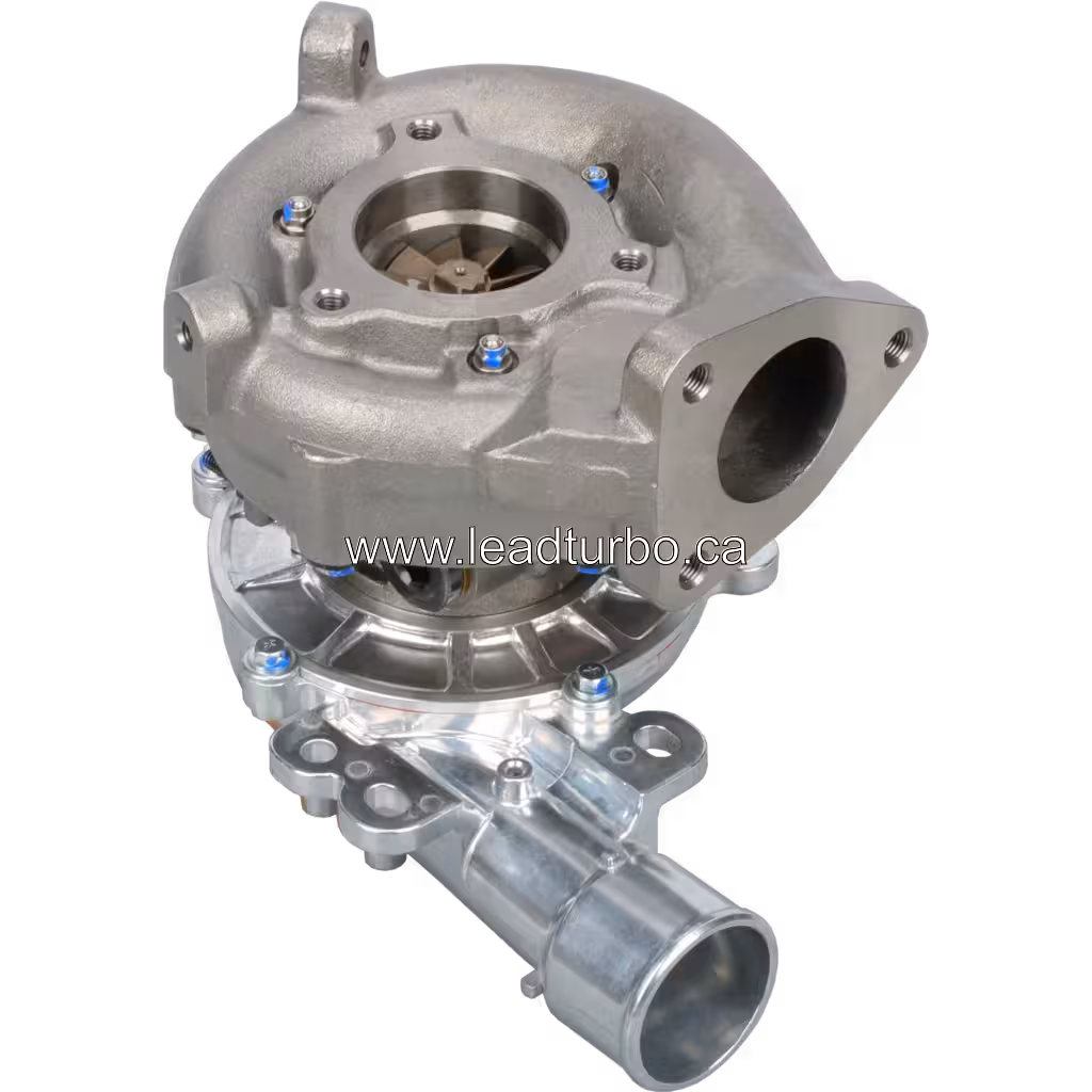 Turbosprężarka 17201-30010 CT do Toyota 1KD-FTV bottom 45 degree view