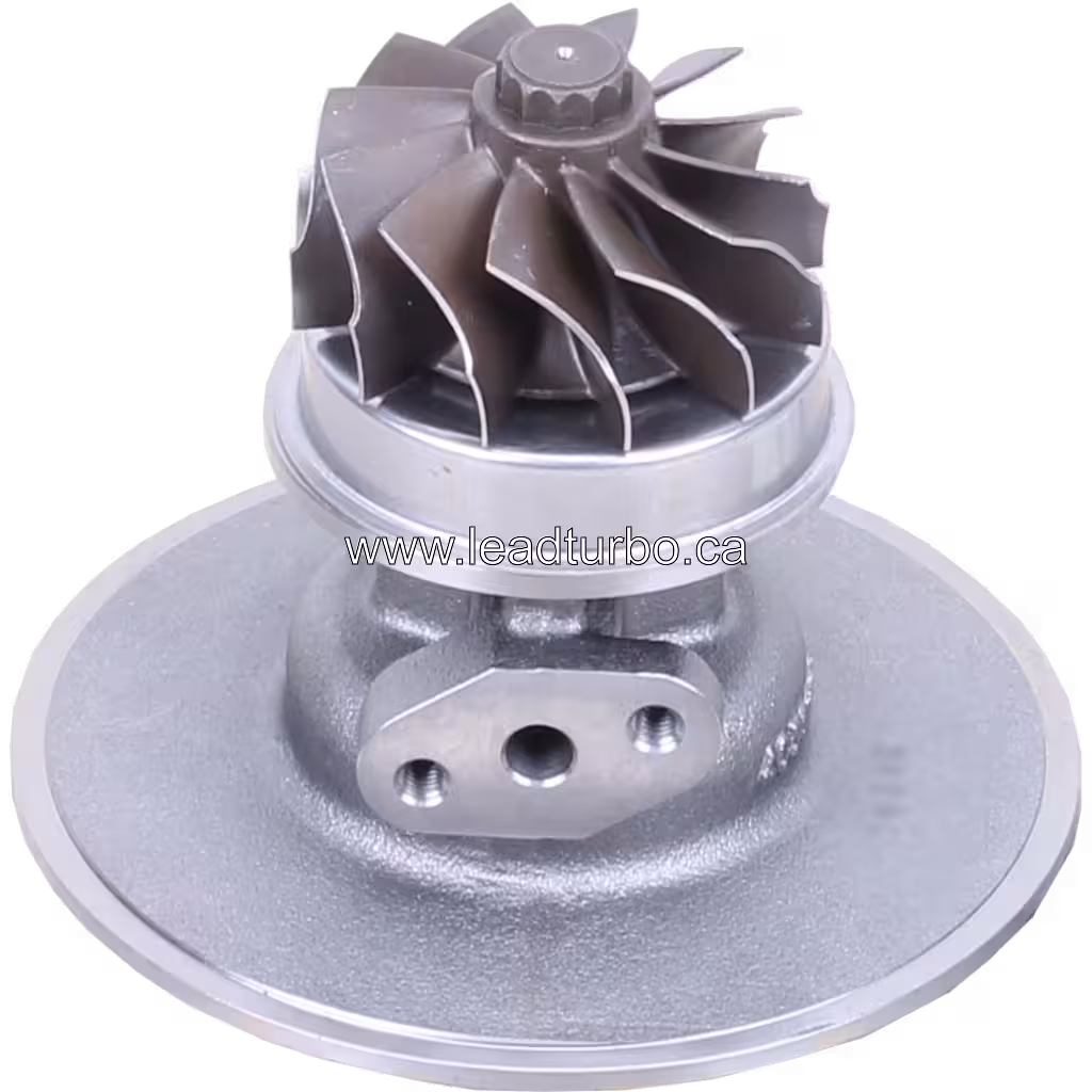 Core турбокомпресора 4027597 HX50W для IVECO Cursor 13 360HP bottom 45 degree view