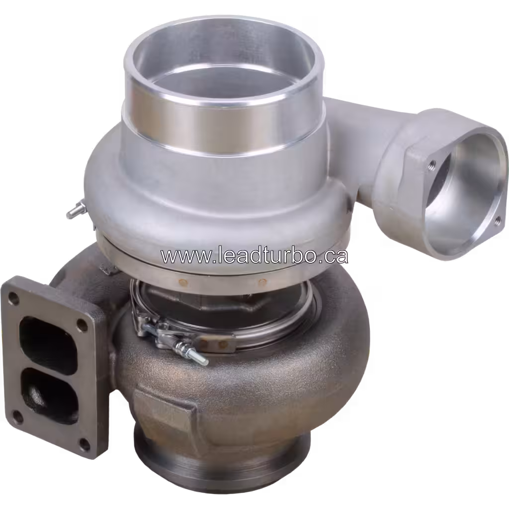 Turbocompresseur 119-6210 UTV7507 pour CAT 3406B - Remplacement Aftermarket 45 degree view
