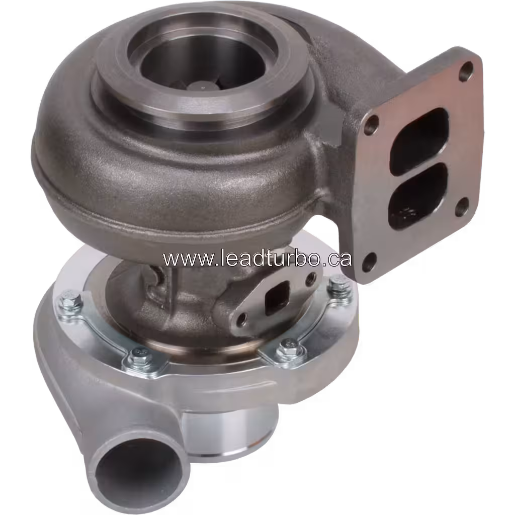 Turbosprężarka 177258 S200S055 zamiennik do John Deere 6068H bottom 45 degree view