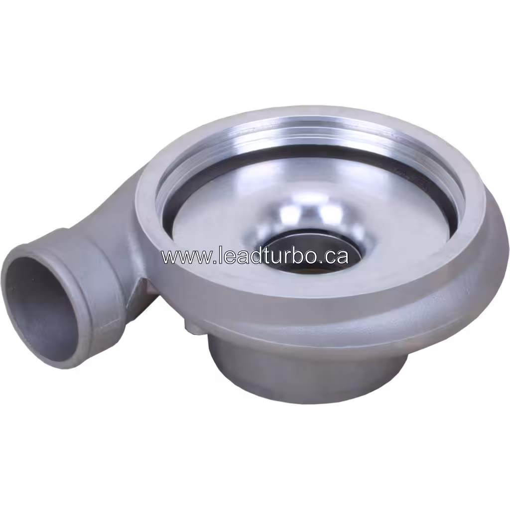 Peça turbo Cummins 6BT vista frontal