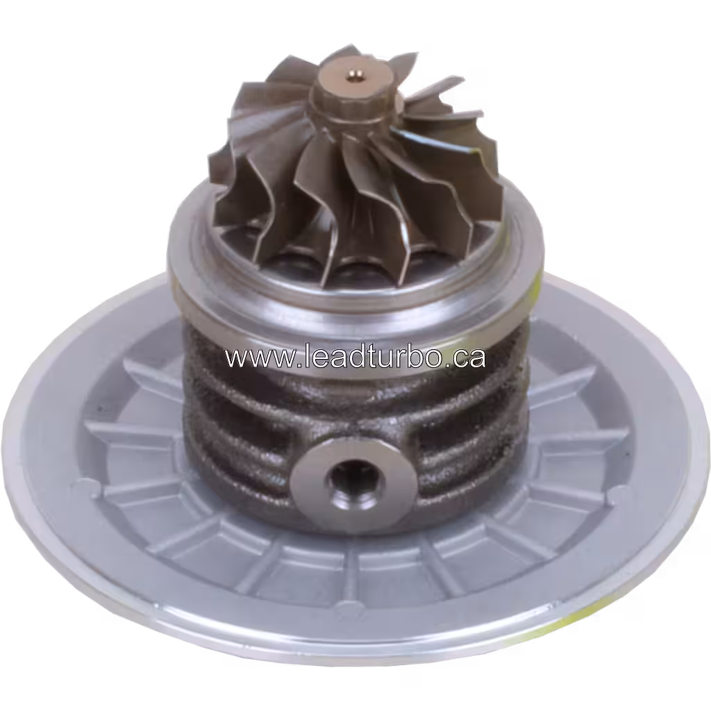Core GT2556 433289-0185 para Perkins 1104C-44T y CAT 3054 bottom 45 degree view